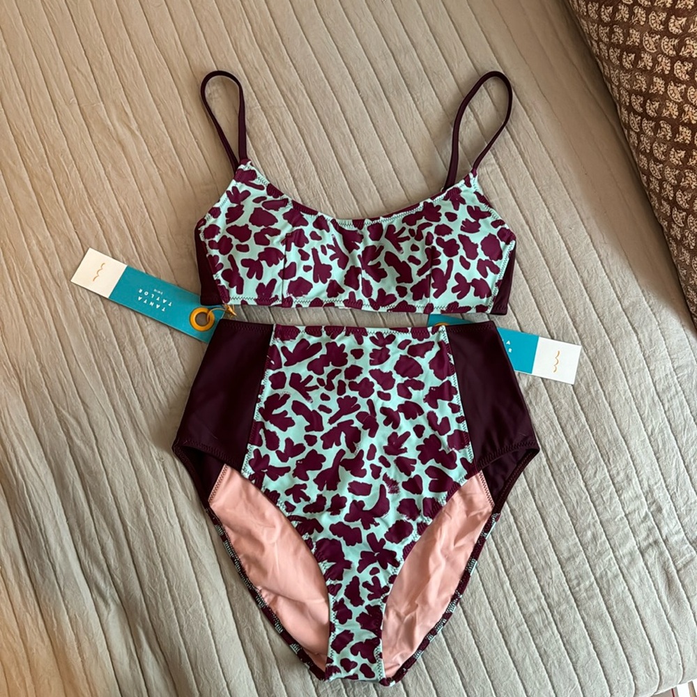 Tanya Taylor RTW- Kaia Bikini Top and Bottom SET